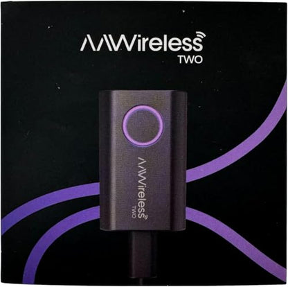AAWireless Two – Wireless Android Auto Adapter – Convert Factory Wired Android Auto to Wireless – Bluetooth & Wi-Fi Auto Connect – Easy Plug & Play – Multifunction Button – Made in Europe