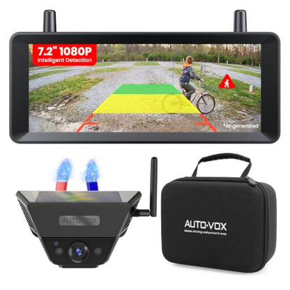 AUTO-VOX Solar Magnetic Wireless Backup Camera, 1-Min Easy Magnetic Install - size: 1 Cam