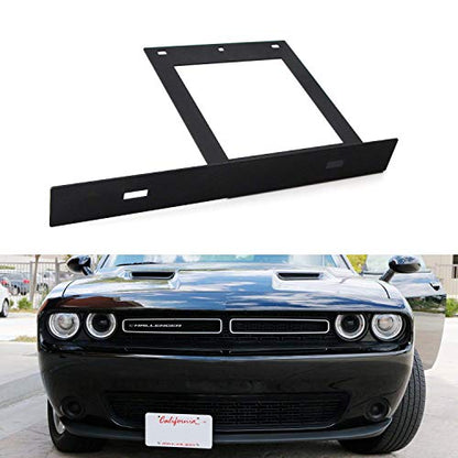 iJDMTOY License Plate Relocator Bracket for Dodge 2008-up Challenger