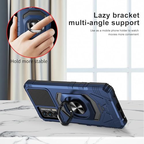 TJS for Cricket Outlast Phone Case, AT&T Jetmore Phone Case (Blue) - color: Blue