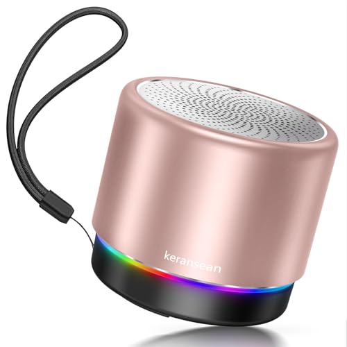 Portable Bluetooth Speaker, Mini Speakers, Wireless, RGB Ligths - color: Pink