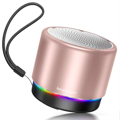 Portable Bluetooth Speaker, Mini Speakers, Wireless, RGB Ligths - color: Pink