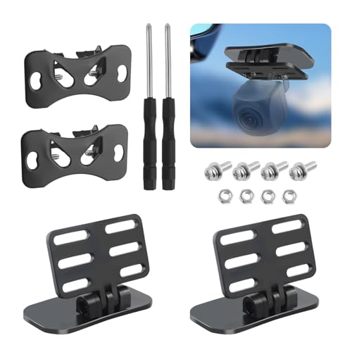 2 Set Car Backup Camera Mount Kit, 180° Adjustable