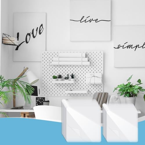 Shower Adhesive Strips, 20Pcs Clear Double Sided Adhesive Pads for Mounting, Waterproof Double Sided Sticker, Heavy Duty Square Washable Sticky Patch for DIY Craft Office Home(2.4 Inch & 2Inch) - style: style-1