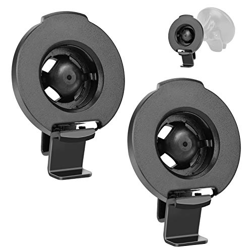 Garmin Accessories GPS Bracket Cradle Mount Compatible with Garmin Nuvi 42LM 44 52LM 54 55LMT 56 58 2407 2408 2447 2448 2467 2497 2507 2508 2547 2548 2557 2567 2577 Nuvi GPS (2 Pack) - style: 2 Pack