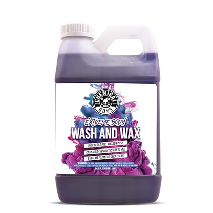 Chemical Guys Extreme Bodywash & Wax Car Wash Soap, 64 oz - size: 64 Ounce (Pack of 1)