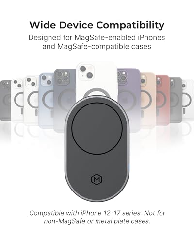 MagSafe 15W Fast Wireless Car Charger AMPS Plate Phone Mount - style: Magsafe Wireless Charger with Drill Base