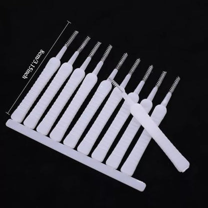 Cleaning Brush Set 10-Pack - Mini Brushes for Phone Charging Port, Speaker & Receiver, Anti-Clogging Tool for iPhone, iPad, AirPods, Tablet & Camera Lens - color: 10 Pcs White