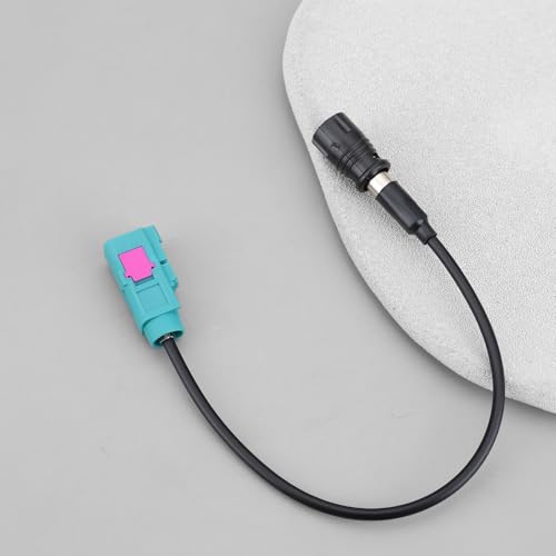 ECSiNG FAKRA Female to RAKU2 Female Car Antenna Adapter, 15 cm Stereo Radio Cable Extension, Compatible with HC97 Raku II Roof Aerial Navigation - size: RAKU2 Female