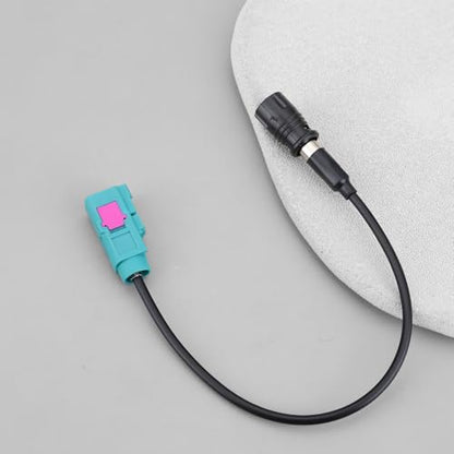 ECSiNG FAKRA Female to RAKU2 Female Car Antenna Adapter, 15 cm Stereo Radio Cable Extension, Compatible with HC97 Raku II Roof Aerial Navigation - size: RAKU2 Female