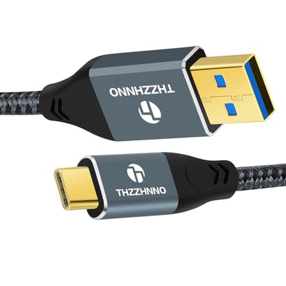 USB A to USB C Cable 13FT, USB 3.0 USB Gen1 5Gbps Data Transfer Cable Cord for Phone/MacBook Pro/iPad Pro - size: 13FT, style: 1 PACK USB A-C