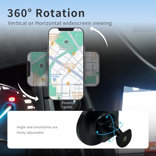 Car Phone Holder for Ford Escape 2013-2019 Accessories, Air Vent Phone Mount, 360° Adjustable Magnetic Phone Holder, MagSafe Compatible, for iPhone and Most Smartphones