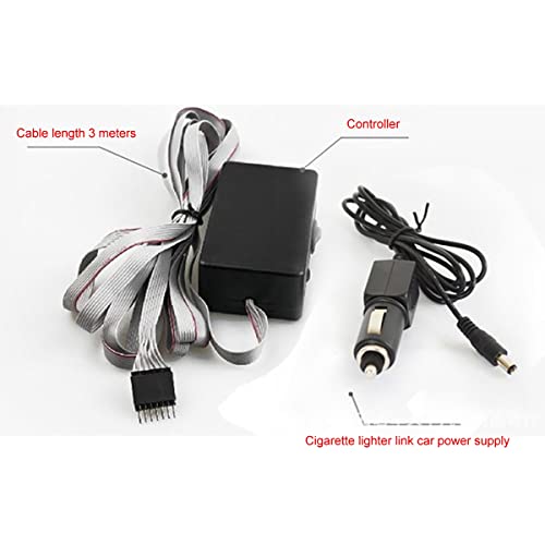 Sound Music Beat Activated Car Sticker Equalizer Rhythm LED Flash Light Audio Voice Rhythm Lamp (Trumpet) - size: Trumpet