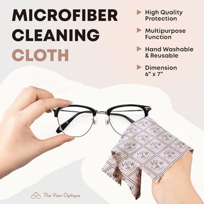 Anti-Reflective Lens Cleaner & Repair Kit – 0.4oz Glasses Cleaner Spray, Microfiber Cloth & Keychain Screwdriver in a Vinyl Snap Case for Eyeglasses, Sunglasses & Screens(3 Piece Set) - size: 0.4 Fl Oz (Pack of 1), style: 1x0.4oz Lens Spray + 1 Microfiber