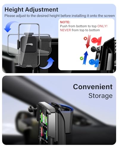 SKYLOTEC Car Phone Holder for BMW X5 X6 2024-2026/X7 2023-2026 Screen Mount - color: Universal Holder, size: 2024-2026 BMW X5 X6/2023-2026 X7 | 14.9-Inch