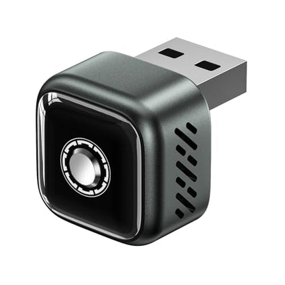 Ultra Mini Wireless CarPlay Adapter for iPhone ＆Android – 2026 Next-Gen 2 in 1 Wireless CarPlay ，5s Auto Reconnect, One-Click Switch for Two Phones, 5.8GHz WiFi+Bluetooth5.4，Adapter Stable & No Lag