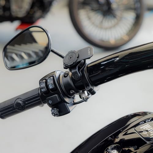 Quad Lock Handlebar Motorcycle Phone Mount PRO - Large Kit with Vibration Dampener and MAG Universal Adaptor - size: Handlebar Mount PRO Large