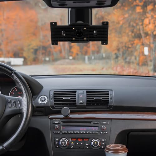 DOITOOL Rearview Mirror Bracket Universal Metal Back Plate Mount for Car Dash Cam Stable Rear View Mirror Holder for Vehicle Dvr 5.86 X 2.63 Inches