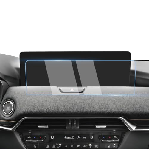 Karltys [Upgrade Screen Protector for 2024 2025 Mazda CX-90/ CX-70 [No Glare & Fingerprint](No Buttons) 12.3-Inch Accessories Touchscreen Tempered Glass - size: 2024 2025 Mazda CX-90/ CX-70