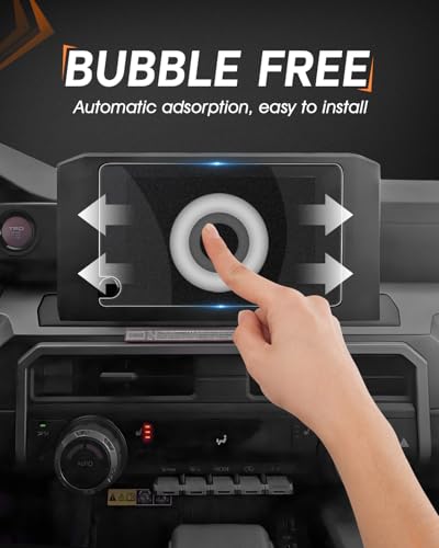 CDEFG Matte Anti Glare for 2025 2026 Toyota 4Runner Screen Protector, 8 Inch Touchscreen, 4Runner 2025+ Accessories Matte Tempered Glass - color: 4Runner 8 Inch Matte