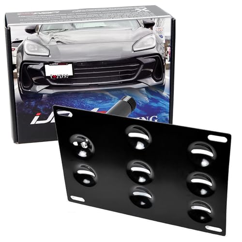 iJDMTOY Tow Hook License Plate Mounting Kit for Subaru BRZ/Toyota GR86