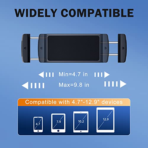 Car Phone Mount for Samsung Galaxy Z Fold 8 Ultra 8 7 6 5 4 3 Accessories - Tablet Holder for Car Air Vent Handsfree, 360° Rotatable Fit for iPad Mini Pro Air Pixel Fold and More 4-12.9" Device - style: Air Vent
