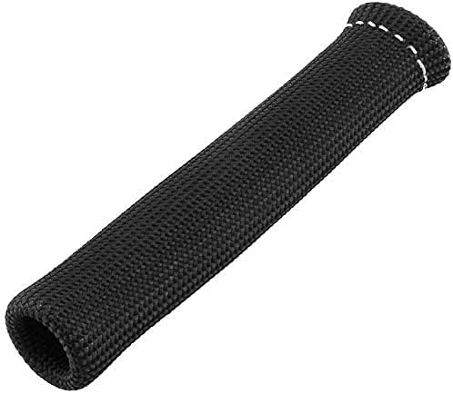 Spark Plug Wire Heat Shield Spark Plug Wire Heat Shield Sleeve Spark Plug Boot Protector Boots Wrap for SBC BBC 350 454 8PCS Plug Wire Covers - 2500F High Temp Protection（Black) - color: Black