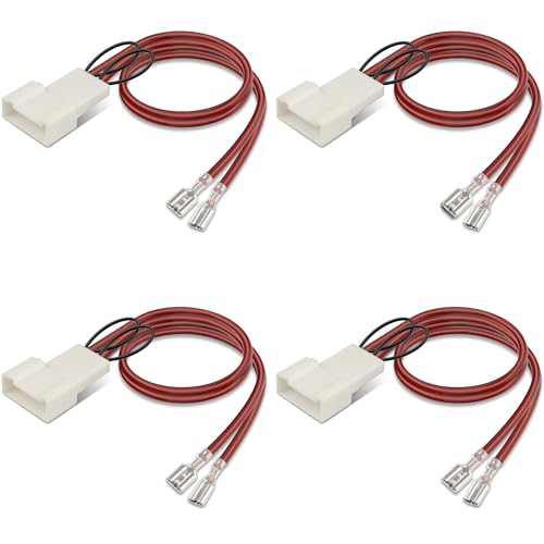 4 Pcs 72-8110 Speaker Harness,Speaker Wiring Harness for Toyota Subaru - style: 72-8110*4pcs