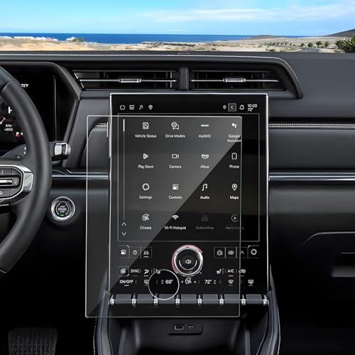 Anti-Glare Matte 2025-2027 Terrain Screen Protector, for GMC Terrain (Elevation/Denali/AT4) 15-inch Diagonal Touchscreen, 9H Tempered Glass 2027 2026 Terrain Accessories HD&Anti-Fingerprint 15" - color: Matte (15In) for 2025+