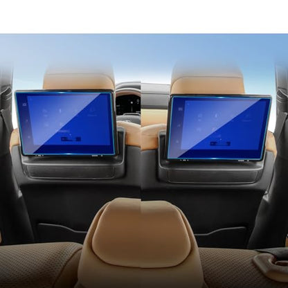 2PCS Anti-Blue light for 2026 Lexus LX600 LX700h Rear TV Screen Protector - color: For 22-26 LX Rear TV Blue