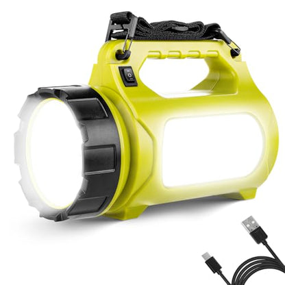 LE Rechargeable LED Lantern, Camping Essentials, 1000LM, 5 Light Modes, IPX4 Waterproof, 3600mAh, Lantern Flashlight for Hurricane Emergency, Hiking, Home and More, USB Cable Included