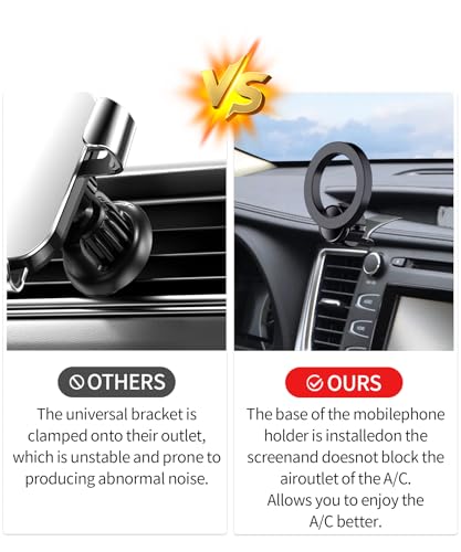 Car Phone Holder for Toyota Highlander 2014-2019 Magsafe Mount Accessories - size: For 2014-2019 Highlander