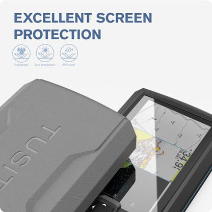 TUSITA 010-13130-00 Protective Cover Compatible with Garmin Striker 5cv 5dv,Vivid 5cv - Fishfinder Silicone Sun Cover