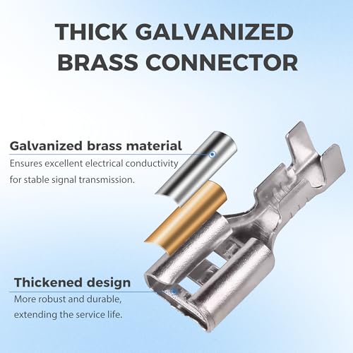 72-4530 Speaker Harness,Thicker and Longer Speaker Wire Cable,Professional Car Door Speaker Wiring Harness Adapter Connector Plug for Chevrolet Astro GMC Jimmy,Speaker Wiring Harness(2PCS) - style: 72-4530-2pcs