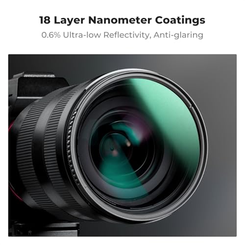 K&F CONCEPT 62mm Black Diffusion 1/4 & Circular Polarizing in-1 Filter - size: 62mm