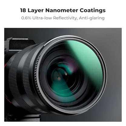 K&F CONCEPT 62mm Black Diffusion 1/4 & Circular Polarizing in-1 Filter - size: 62mm