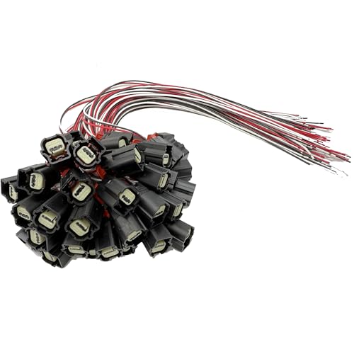 Park Assist Sensor Wiring Harness Connector - Compatible with Cadillac, Dodge, Ford, GMC, Buick, Chevrolet, Lincoln - Replaces S-2269, 68396633AA, 9U2Z14S411B