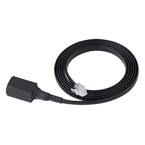 6-Pin Microphone Extension Cable for Ham Radio, 1.5M (5ft) Handheld Mic Cord Compatible with FT-7800R FT-7900R FT-8800R FT-8900R and More