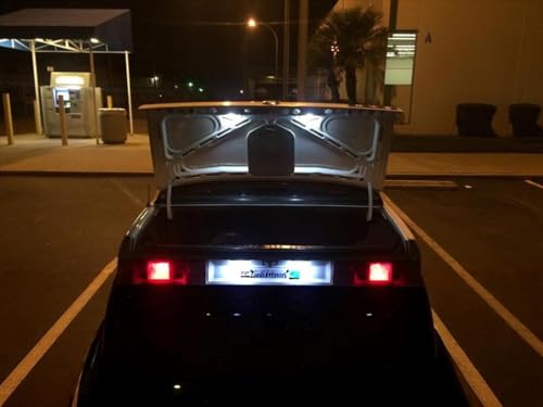 iJDMTOY LED Trunk Cargo Area Lights For BMW 1984-1992 E30 3 Series - style: Xenon White