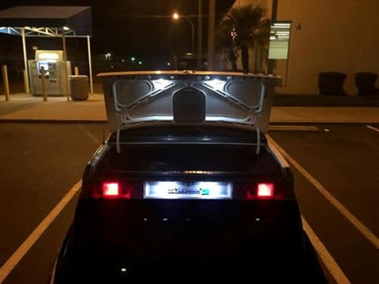 iJDMTOY LED Trunk Cargo Area Lights For BMW 1984-1992 E30 3 Series - style: Xenon White