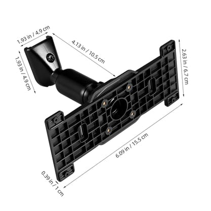 Gatuida Rearview Mirror Back Plate Dash Cam Mounting Bracket for Car Aluminum Alloy Mirror Dash Mount Holder Compatible with Hiac 2008-2011 6.10 X 2.63 X 0.39 Inch