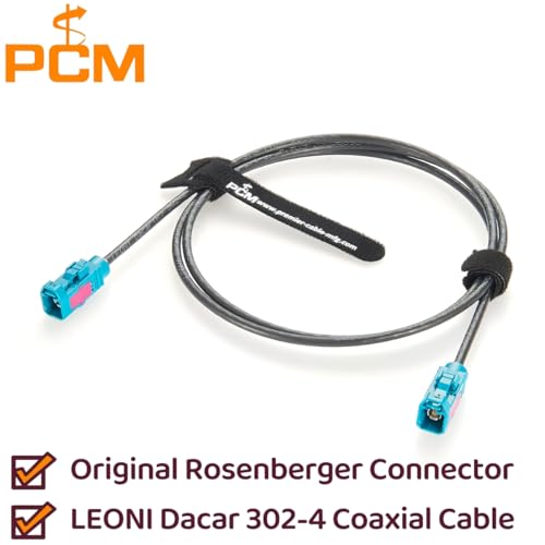 Original Rosenberger 59Z113-000-Z FAKRA Z Female to Female RF Coaxial Cable 50 Ohm Vehicle Car GPS Antenna Extension Cable for ADAS, FPD-Link GMSL2 Camera, Satellite Radio, Infotainment (10M/32.8FT) - size: 10M/32.8FT