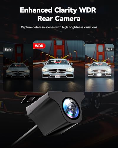 REDTIGER F7N Elite 4K HDR Dash Cam, STARVIS 2, Voice Control, 128G Card