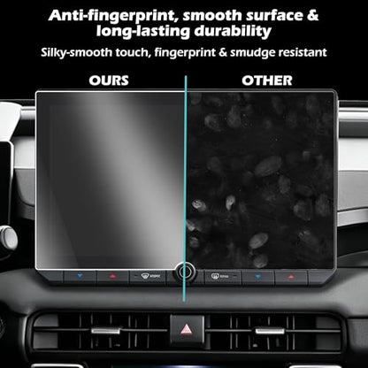 Tempered Glass Screen Protector for RAV4 2026 LE XLE Premium Woodland SE - size: for 2026 rav4 LE/SE/XLE/Woodland