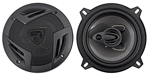 Audiosavings BV6860BH Bundle: 160-Watt Digital Media Bluetooth Receiver, AM/FM, Mobile Home RV Stereo, Pair RV5.3A 5.25" 3-Way Car Speakers 600W peak/100W RMS, CEA Rated, 2-Items