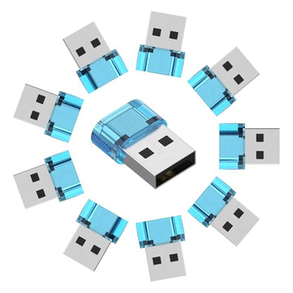 10 Packs USB Male to USB-C Adapter ,A to C Super Fast Charging Transfer and OTG Function, A to USB-C Adapter Compatible with iPhone15/16/17 Plus Pro Max/iPad Pro Air 4 Mini 6 Almost USB Devices - color: Blue, size: 10PCS