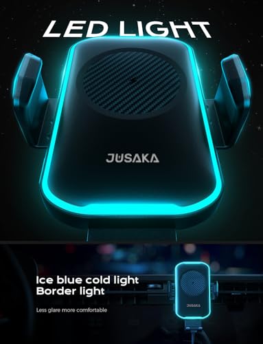 Wireless Car Charger,15W Fast Charging Auto Clamping Phone Holders for Your Car Compatible with iPhone 16/15/14/13, for Samsung Galaxy S24 Ultra S23 S22 S21, S20, S10+ (Black)