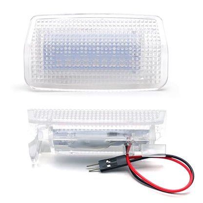 iJDMTOY Ultra Blue 18-SMD Full LED Under Side Door Courtesy Lights Compatible with Toyota 2022-up Tundra, 2023-up Sequoia, Compatible with Lexus 2024-up GX550, Replace OEM Single LED Lamp - style: Blue