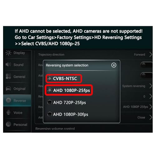 Backup Camera for Cars,Universal AHD 1080P Fisheye CCD Waterproof Wide View Angle Rear/Front View Back up Camera for HD Night Vision for Car Parking Assist Camera Reversing Parking Three Control Line