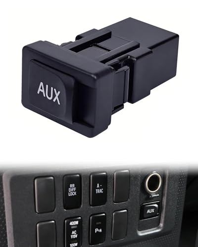 Upgraded Aux Port Input Auxiliary Jack Audio Adapter for 4Runner RAV4 Prius